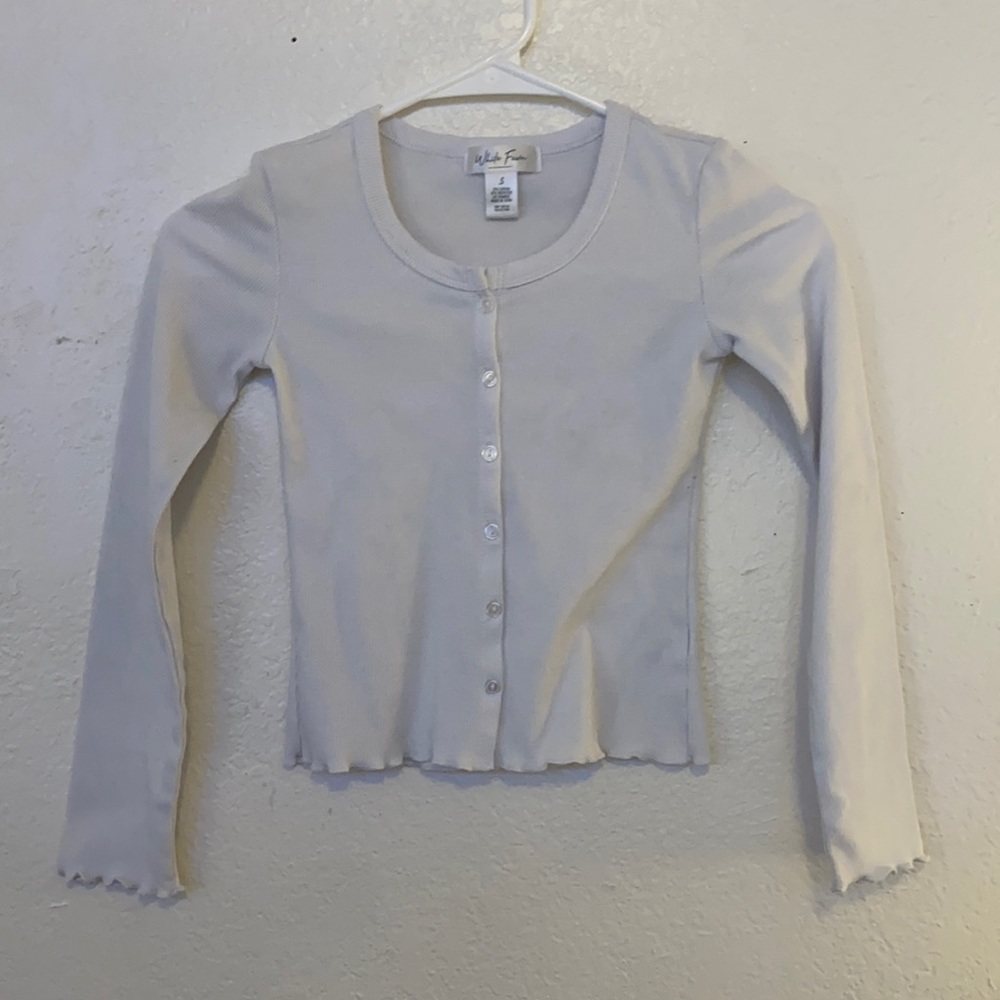 White button up shirt